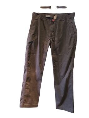 Gramicci Pants Mens M Belted Outdoor Hiking Elastic Waist Twill Travel